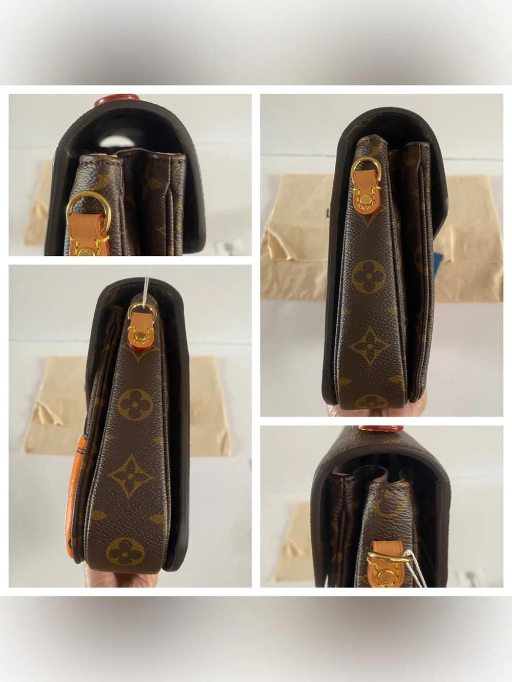 Louis Vuitton pochette Metis (tiger face)